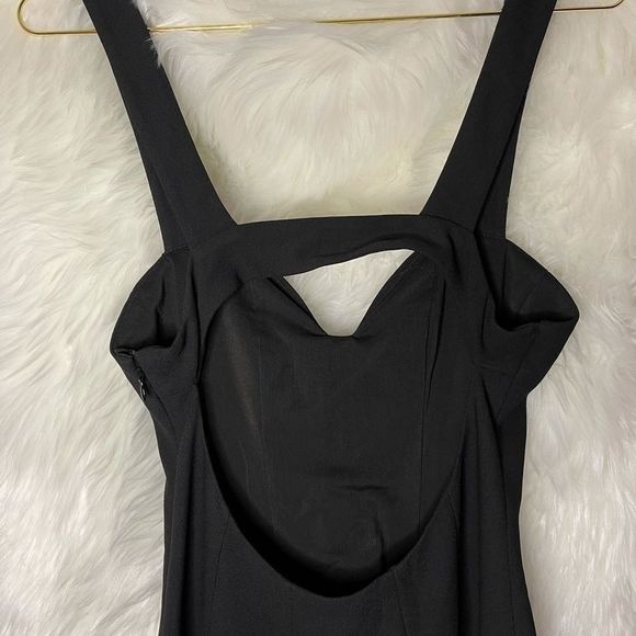 Finders Keepers Lines Mini Dress Black - Picture 8 of 13